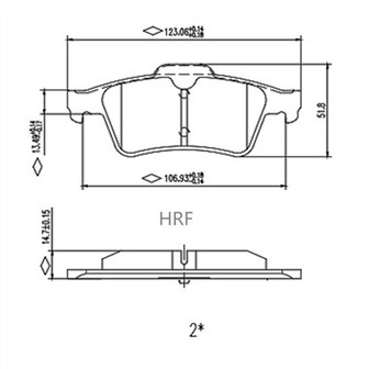 Etujarrupalat Jaguar Xf:lle