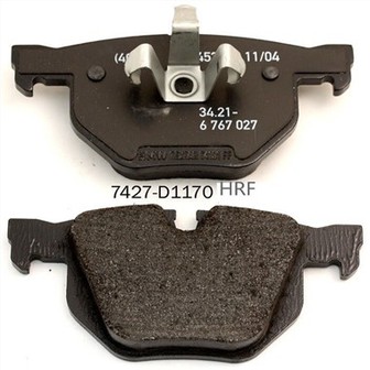 Raskaiden kuorma-autojen jarrupalat